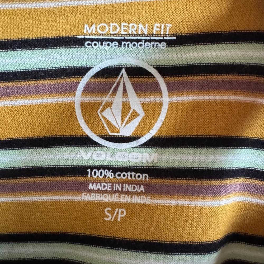 Volcom Multicolor Striped Tee - Picture 3 of 3